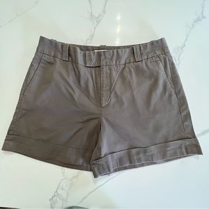 Banana Republic Martin Fit Size 14 Women Brown Taupe Midi Shorts